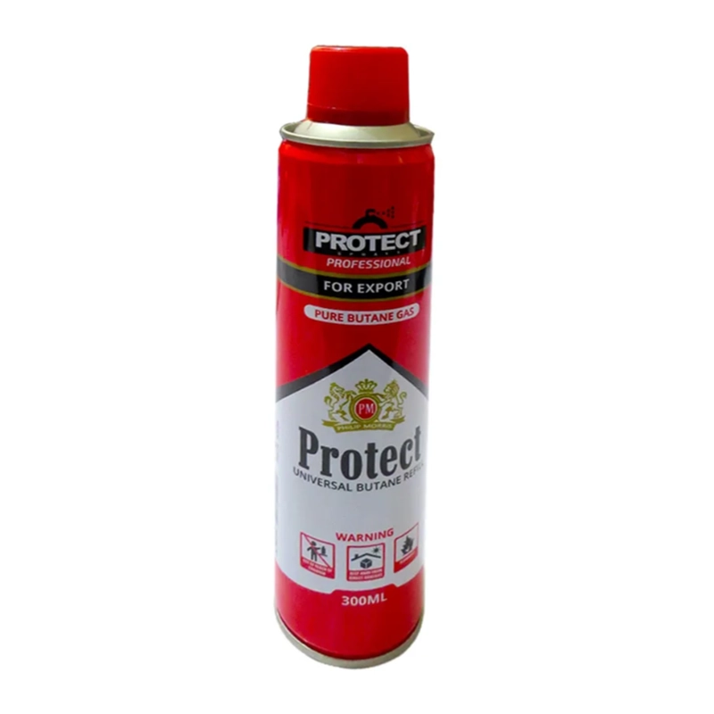 اسپری گاز فندک پروتکت Protect ظرفیت 300ml